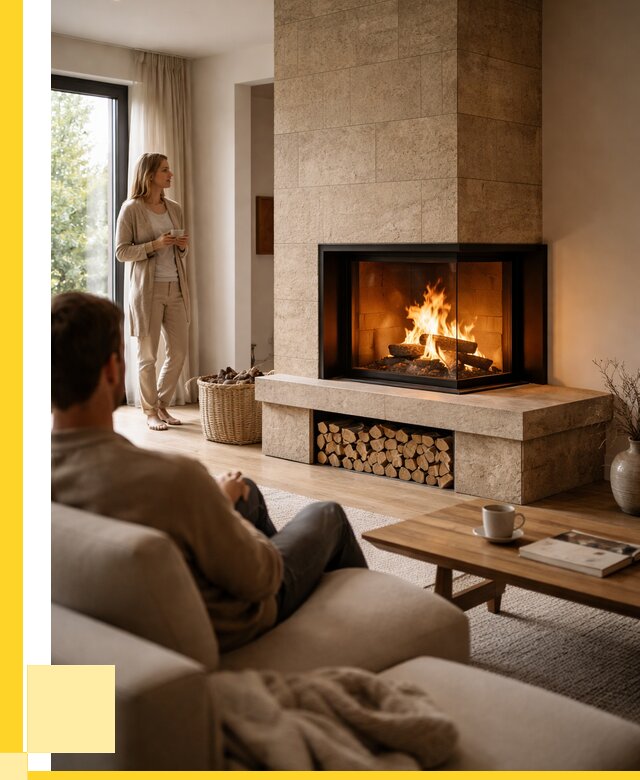 Угловые камины из кирпича установка в Копейске от 153945 р. ЭриданКпс