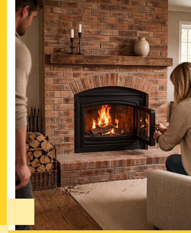 Кирпичные камины под ключ в Копейске от 153945 р. | ЭриданКпс