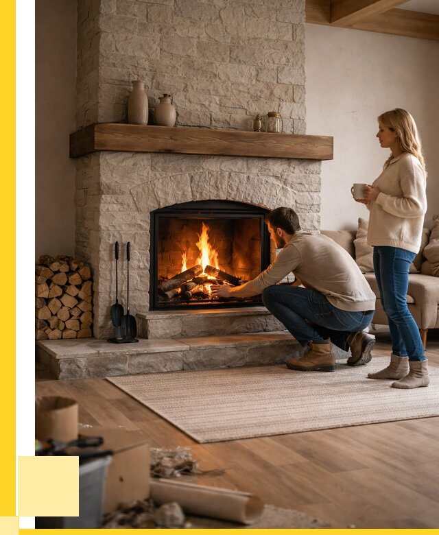 Камины для загородного дома в Копейске от 359205 р., ЭриданКпс