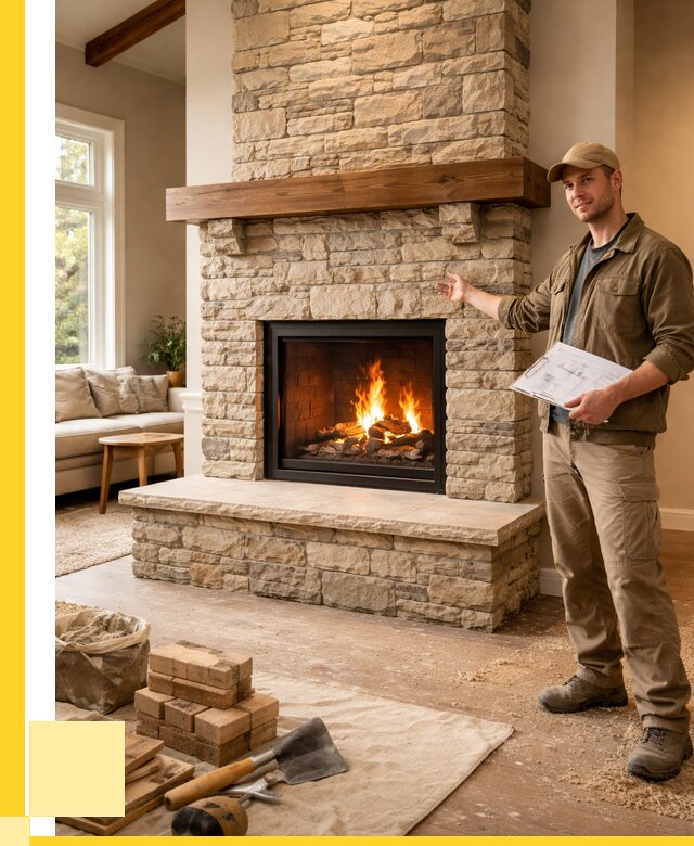 Камины под ключ в Копейске от 184734 р. | ЭриданКпс — установка