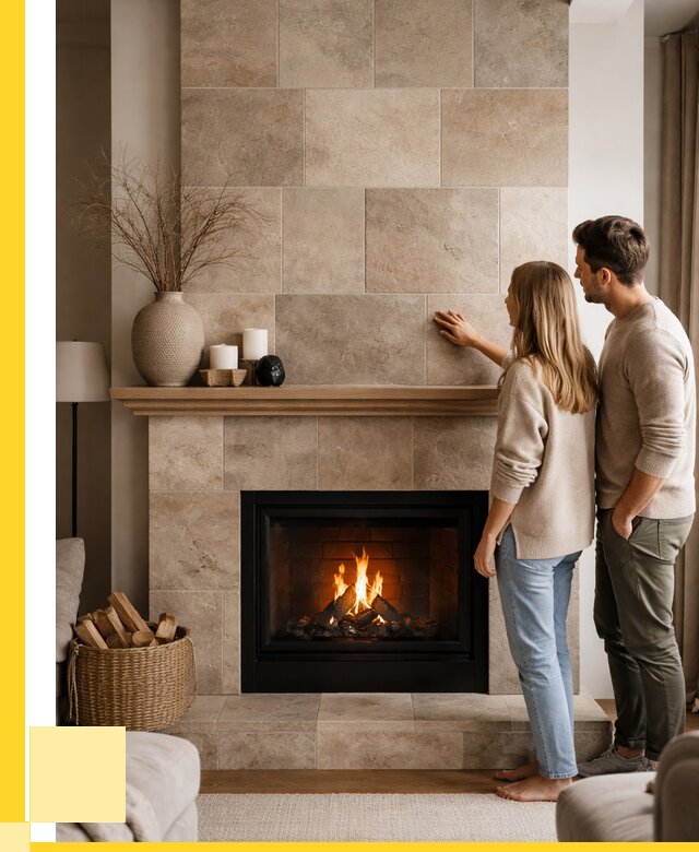 Облицовка каминов керамогранитом в Копейске от 4618 р. | ЭриданКпс