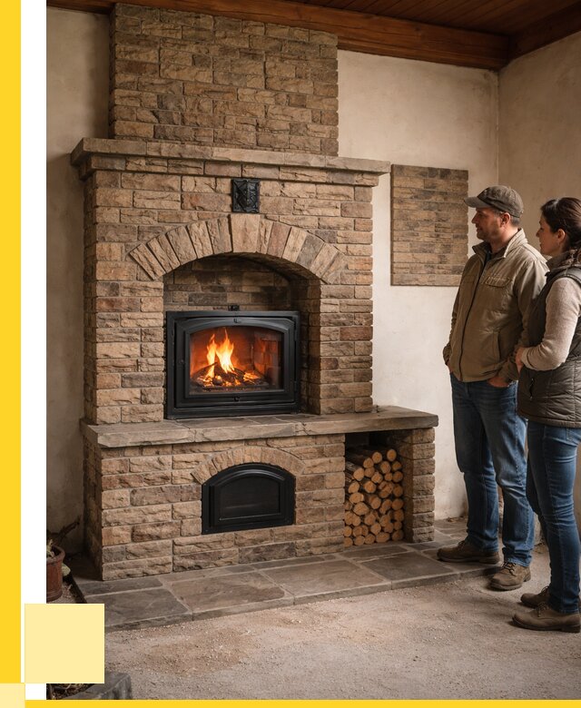 Кирпичная печь под ключ в Копейске от 153945 р. | ЭриданКпс