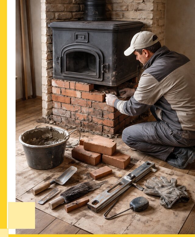 Ремонт печей в Копейске от 12316 р., услуги печника ЭриданКпс