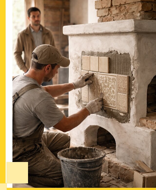 Отделка печей и банных печей в Копейске от 35921 р. | ЭриданКпс