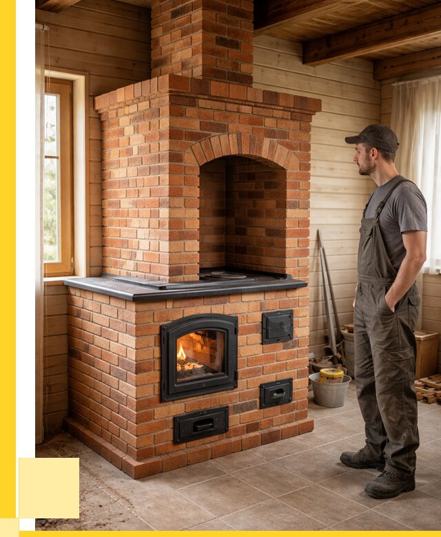 Кирпичные печи в Копейске: купить от 153945 р. | ЭриданКпс