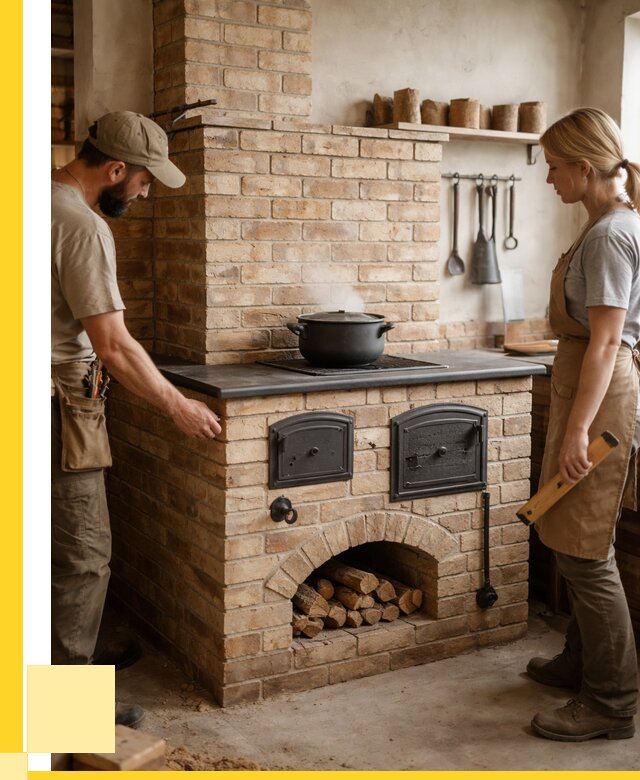 Варочно отопительные печи в Копейске от 92367 р. | ЭриданКпс