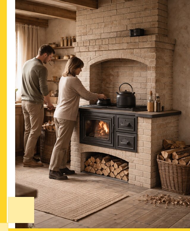 Печи с плитой в Копейске от 46184 р. | ЭриданКпс — кирпичная печь