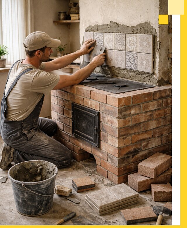 Печи с плитой на заказ монтаж гарантия и сервис в Копейске