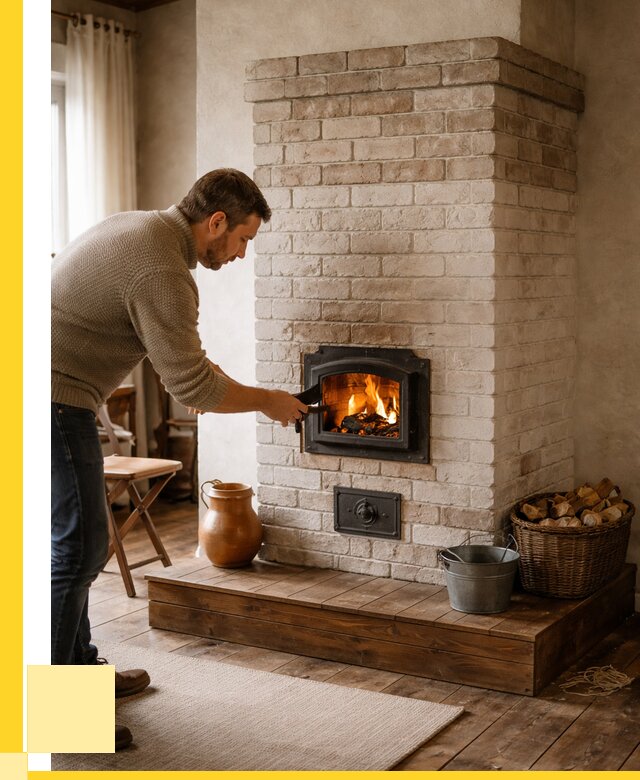 Печь голландка из кирпича в Копейске от 87236 р. | ЭриданКпс