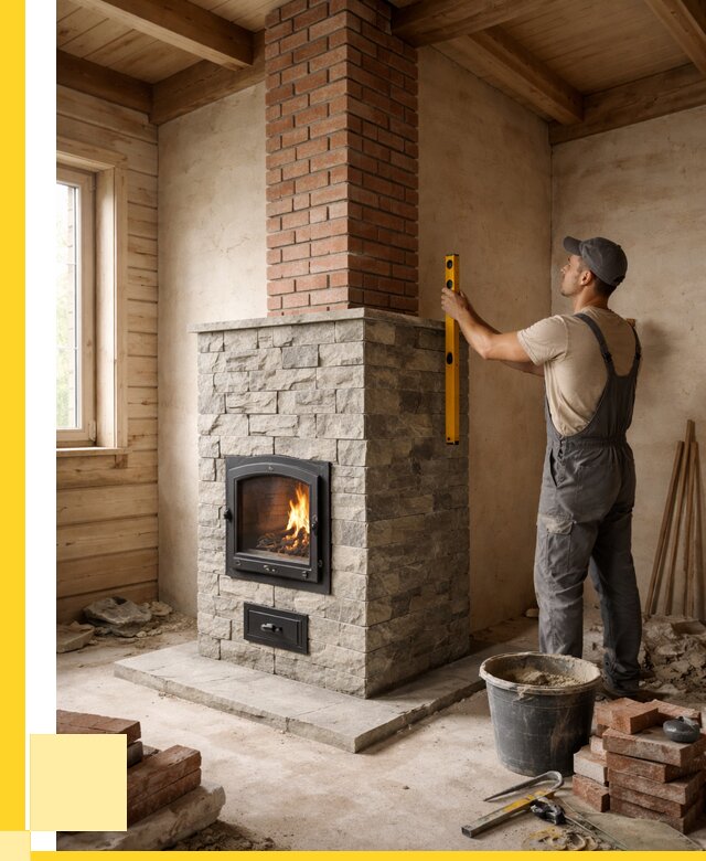 Печи и дымоходы под ключ в Копейске от 46184 р., ЭриданКпс