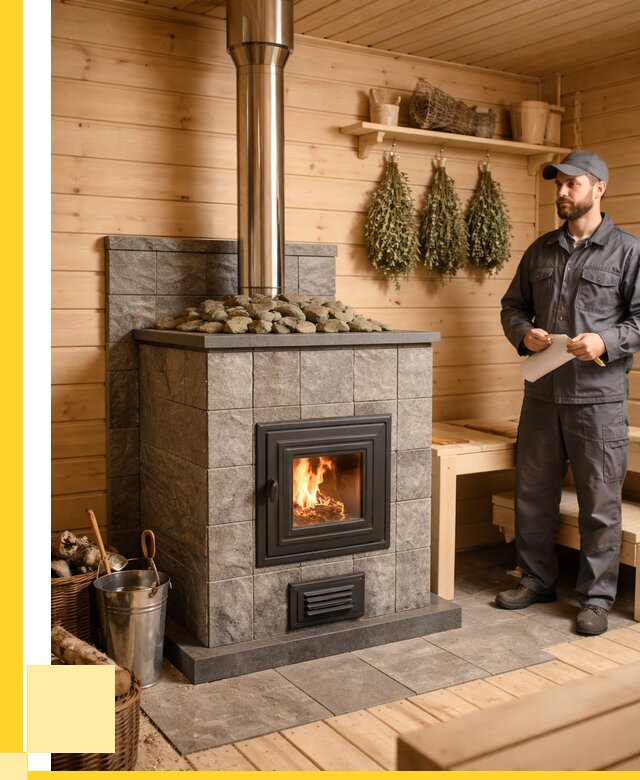 Печи для бани под ключ в Копейске от 123156 р. | ЭриданКпс