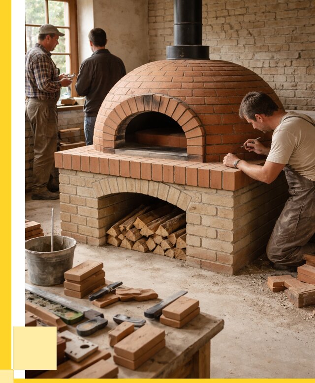 Помпейская печь дровяная для пиццы в Копейске | ЭриданКпс от 205260 р.