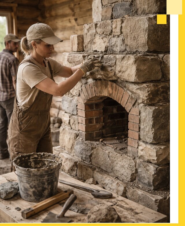 Каменные печи на заказ и монтаж в Копейске, долговечные решения