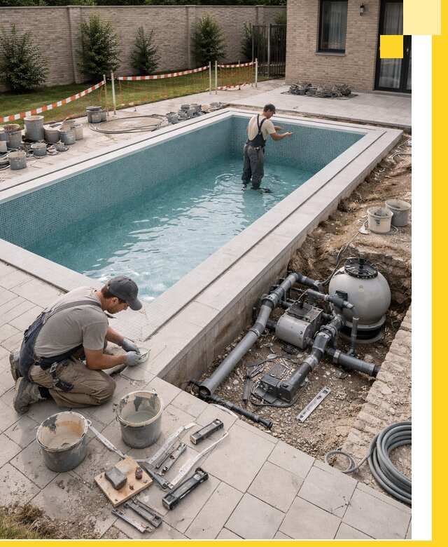 Строительство бассейнов под ключ в Копейске: проекты и монтаж