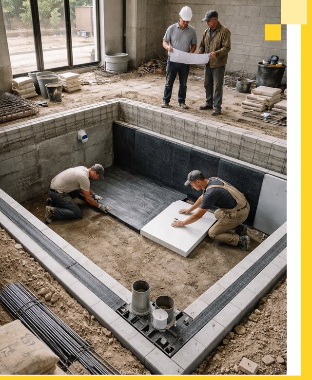 Проекты частных и общественных бассейнов под ключ в Копейске