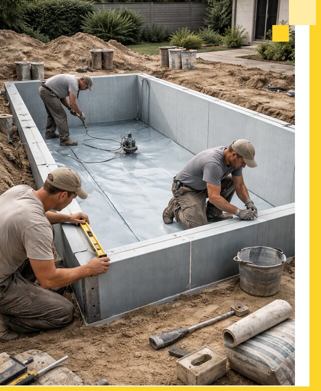 Профессиональный монтаж бассейнов под ключ в Копейске с гарантией