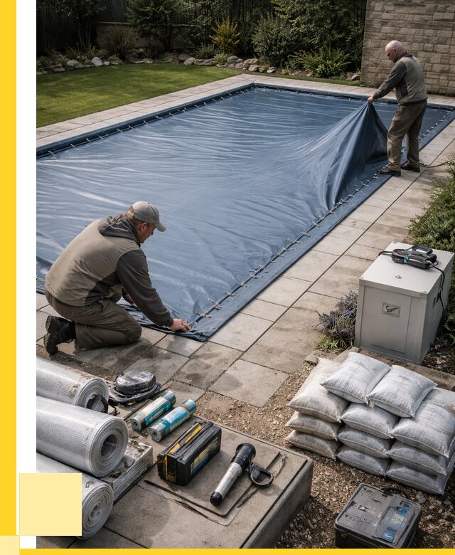 Консервация бассейнов в Копейске под ключ от 6671 р. | ЭриданКпс