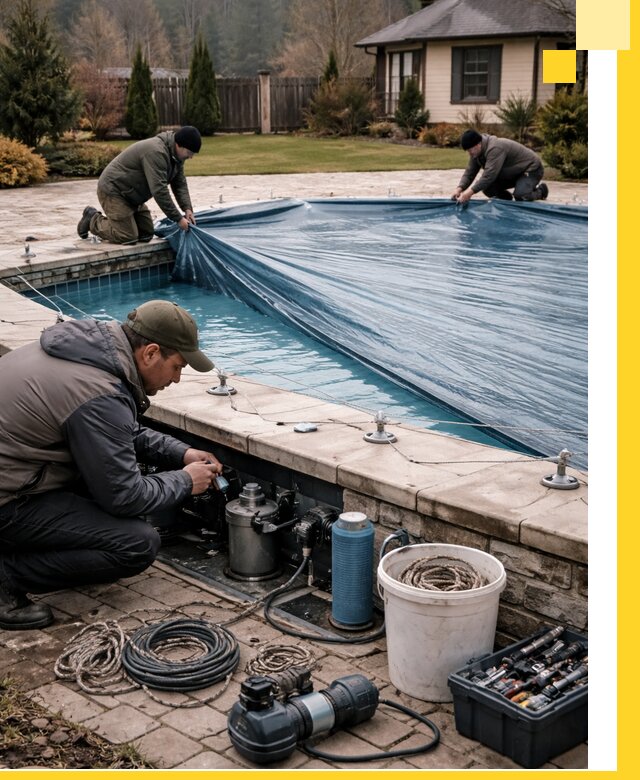 Консервация бассейнов в Копейске: подготовка к длительному хранению