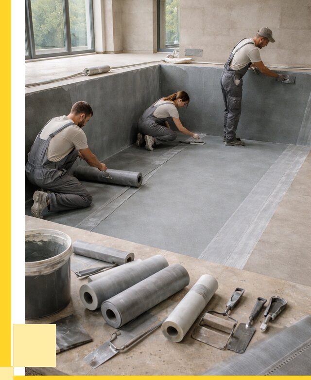 Гидроизоляция бассейнов в Копейске от 2053 р., ЭриданКпс