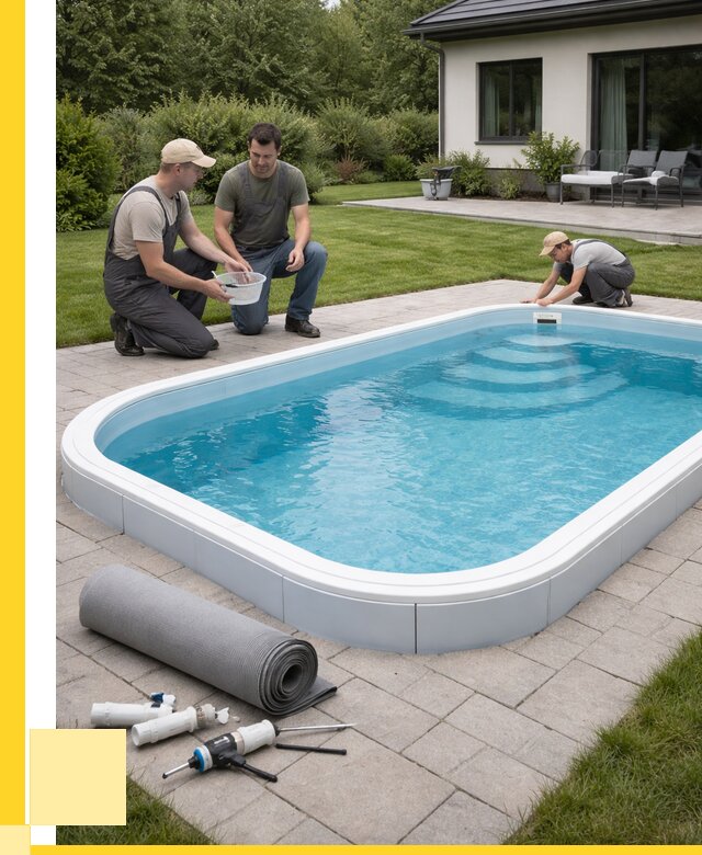 Пластиковый бассейн купить в Копейске от 256575 р., ЭриданКпс