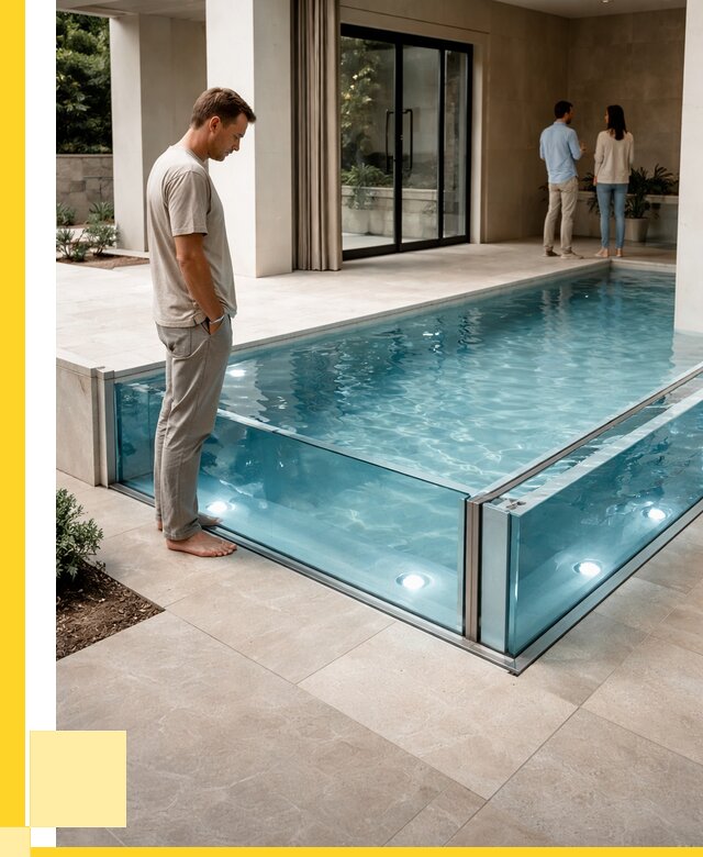 Стеклянные бассейны в Копейске от 1231560 р. | ЭриданКпс — мозаика