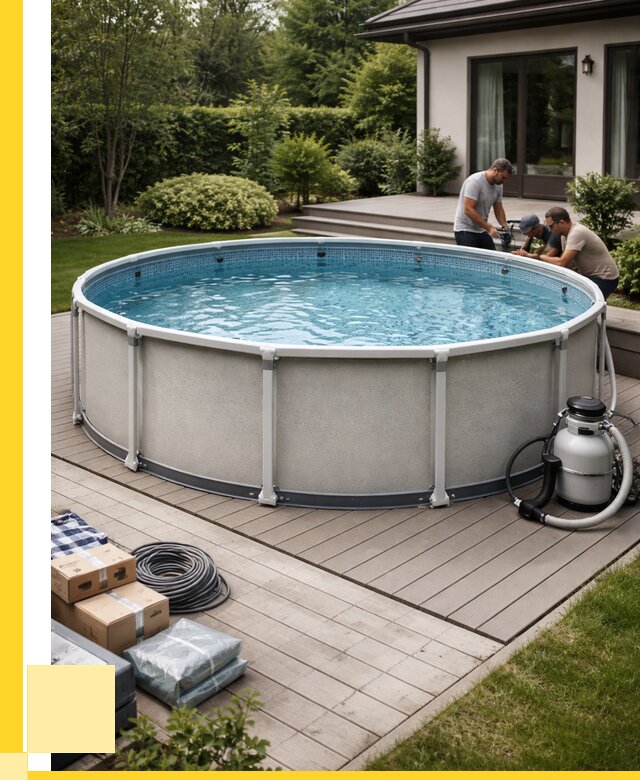 Купить каркасные бассейны в Копейске от 46184 р. | ЭриданКпс