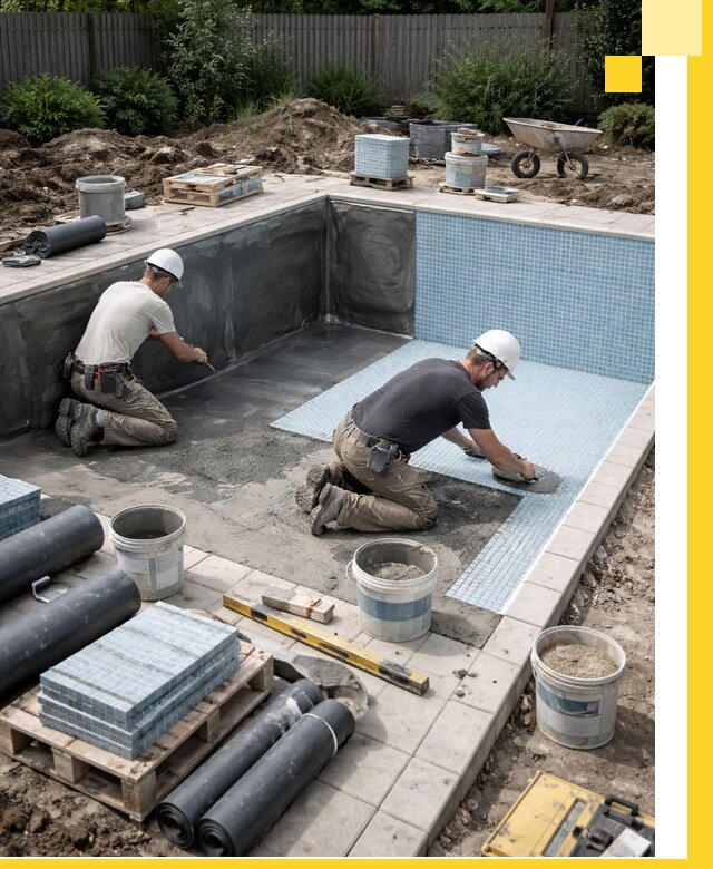 Проектирование и строительство стационарных бассейнов в Копейске