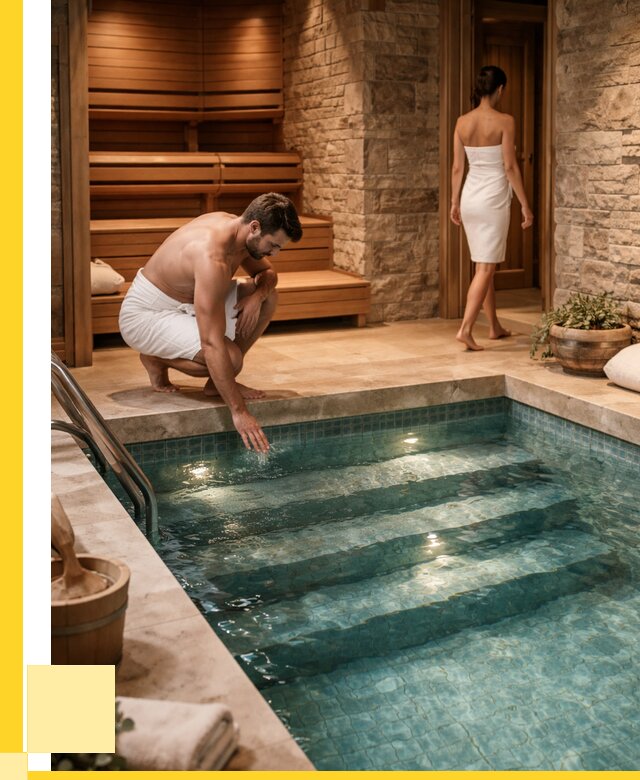 Сауна с бассейном под ключ в Копейске от 123156 р., ЭриданКпс