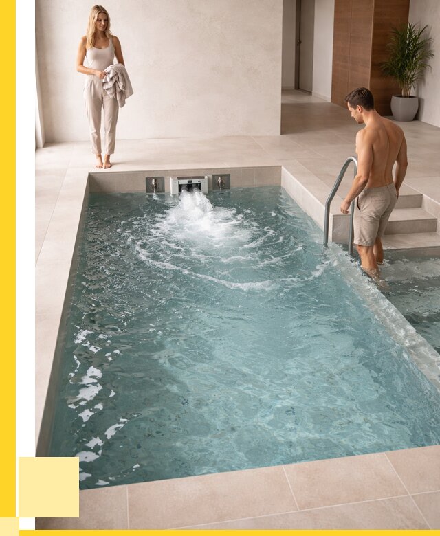 Бассейн с противотоком в Копейске от 256575 р. | ЭриданКпс