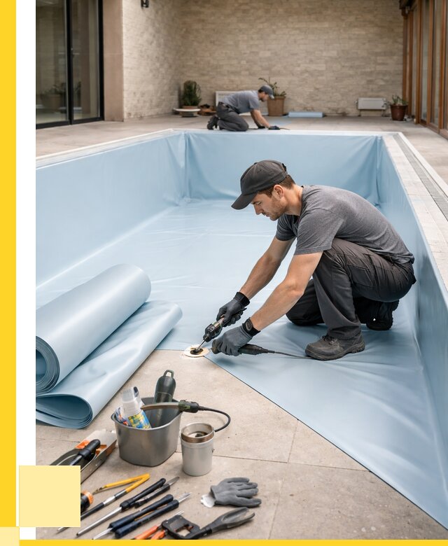 Пленка ПВХ для бассейнов в Копейске от 2566 р. | ЭриданКпс