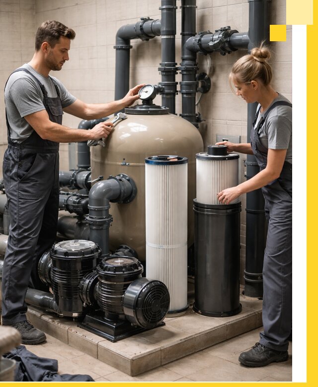 Фильтры и системы фильтрации для бассейнов в Копейске