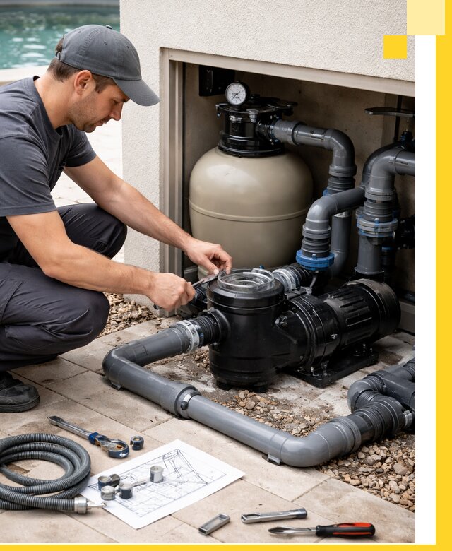 Поставка, монтаж и сервис насосов для бассейнов в Копейске