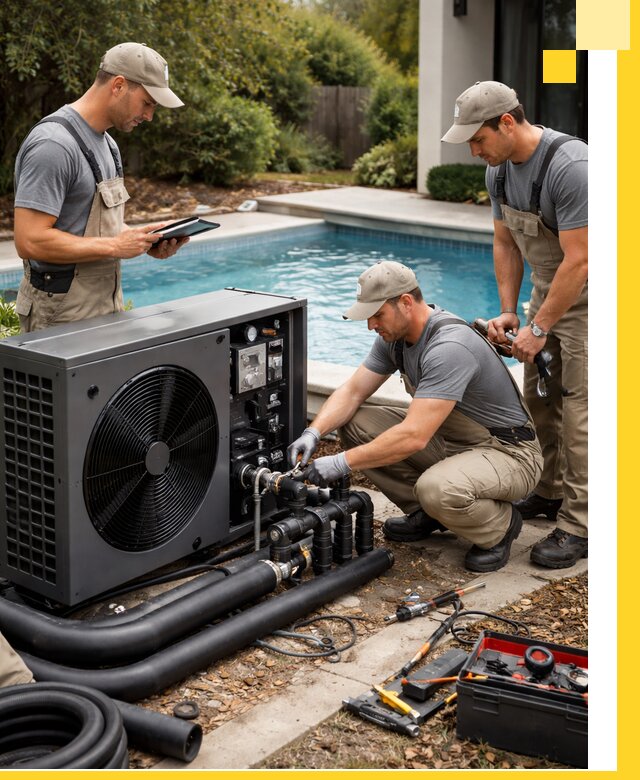 Проектирование и установка тепловых насосов для бассейнов в Копейске