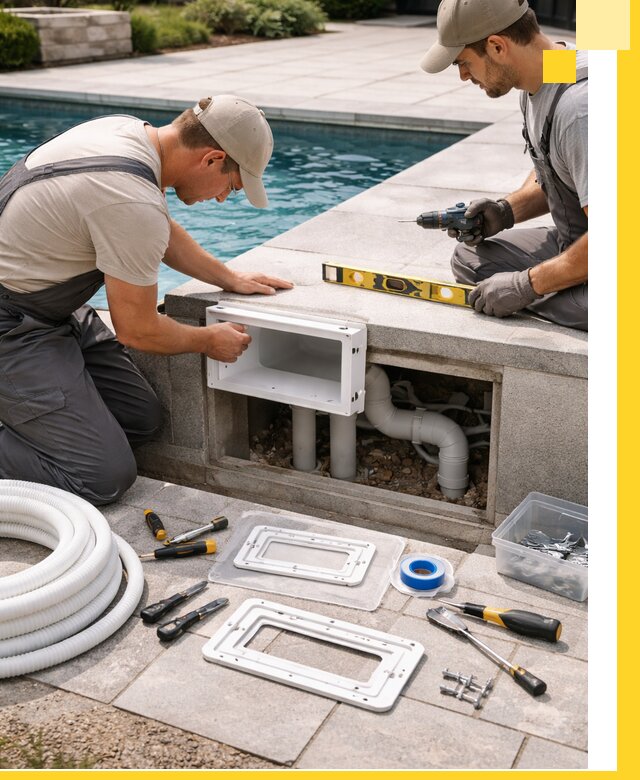 Поставка и установка скиммеров для бассейнов в Копейске