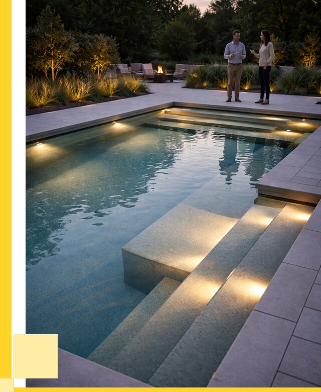 Освещение бассейнов в Копейске под ключ от 25658 р. | ЭриданКпс