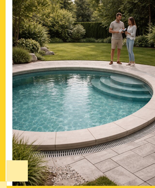 Круглые каркасные бассейны купить в Копейске от 256575 р. | ЭриданКпс