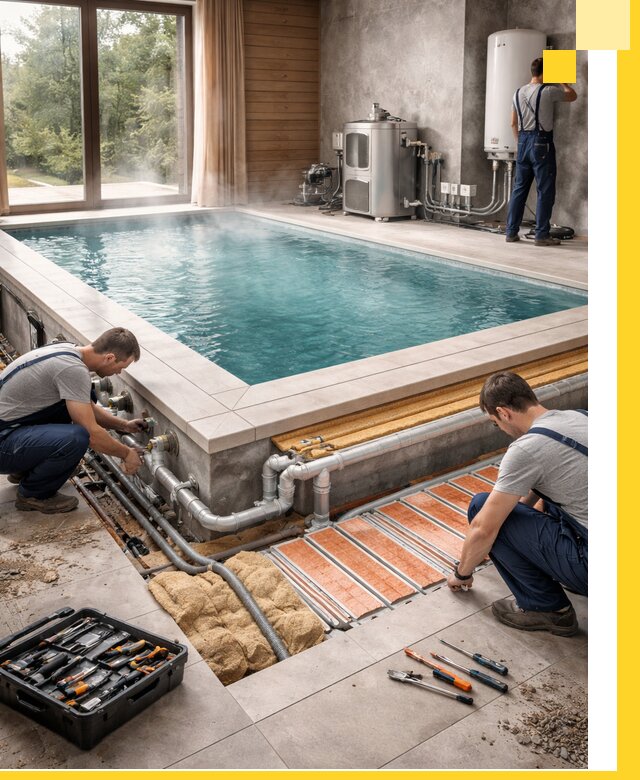 Проектирование и строительство тёплых бассейнов в Копейске