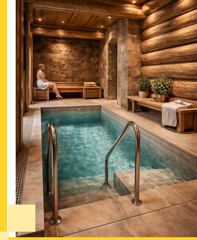 Аренда бани с бассейном в Копейске от 1539450 р. | ЭриданКпс