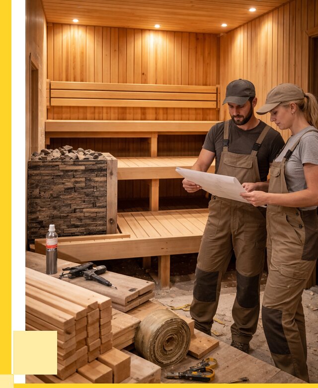 Строительство саун в Копейске под ключ от 256575 р., ЭриданКпс