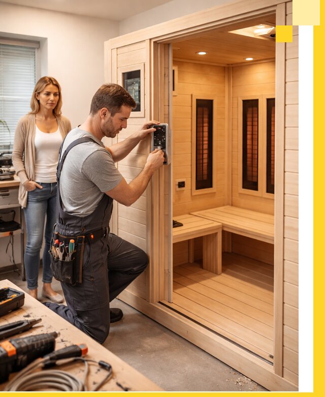 Инфракрасные сауны под ключ в Копейске продажа и установка