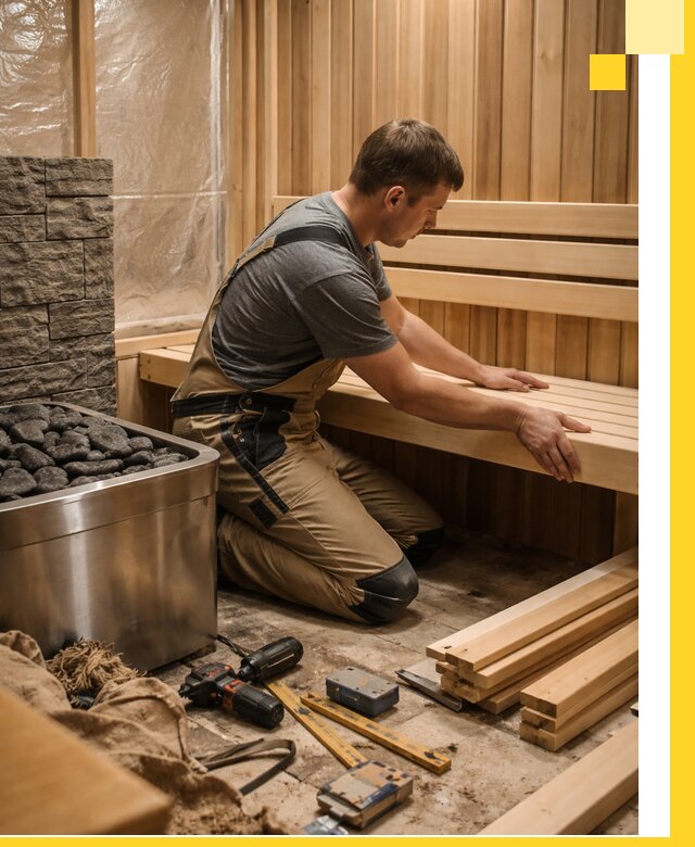 Сауны для дома под ключ с проектированием и монтажом в Копейске