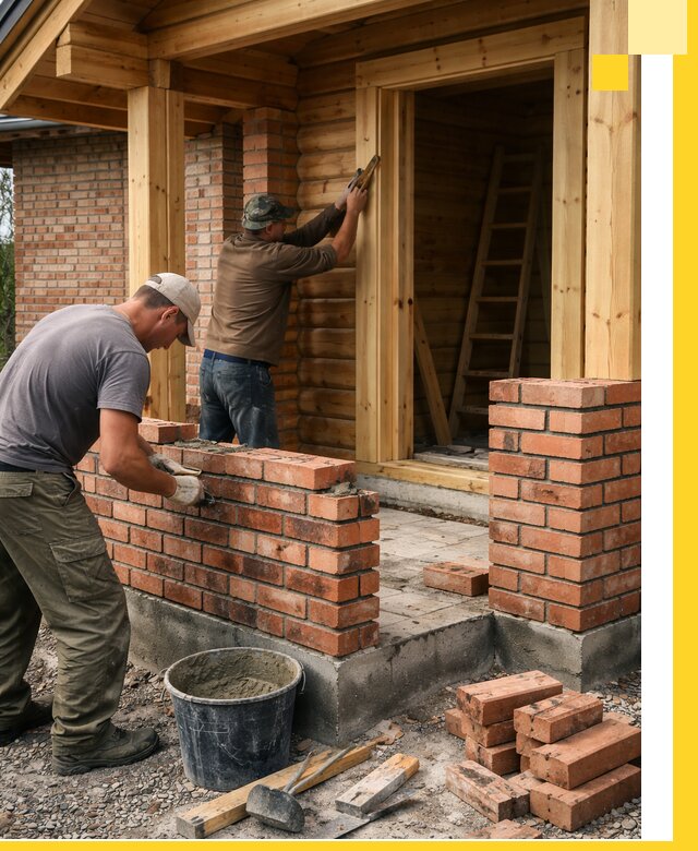 Строительство кирпичных бань под ключ в Копейске с гарантией качества