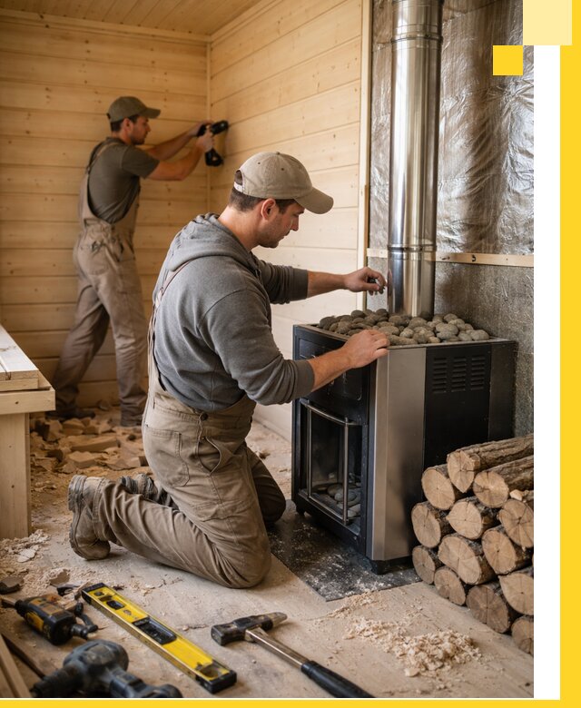 Строительство деревянных бань под ключ в Копейске проекты и монтаж