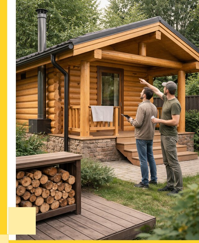 Бани для дачи под ключ в Копейске от 256575 р. | ЭриданКпс