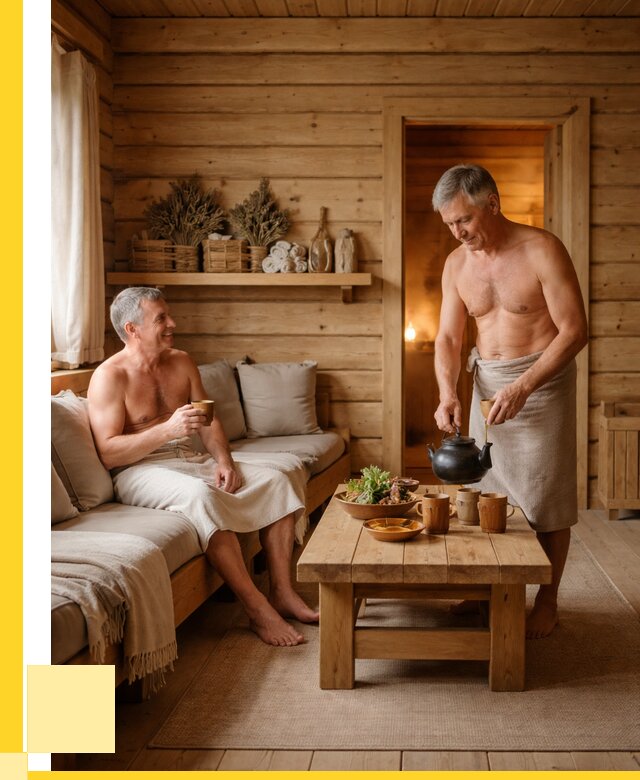 Бани с комнатой отдыха под ключ в Копейске от 461835 р. | ЭриданКпс