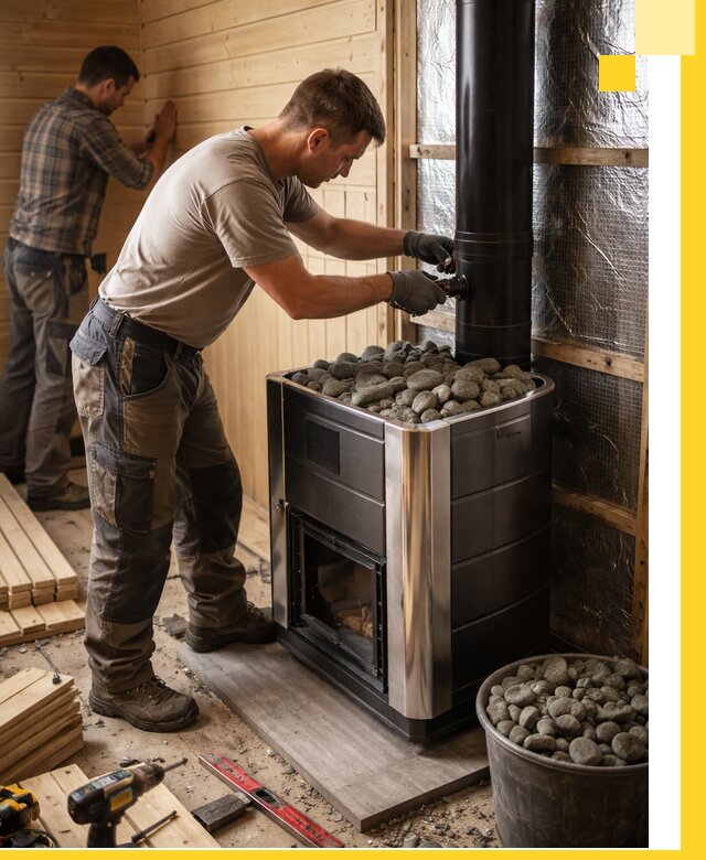 Проектирование и строительство парилок для бани в Копейске под ключ