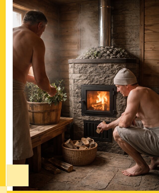 Банные печи под ключ в Копейске от 46184 р. | ЭриданКпс кирпичная