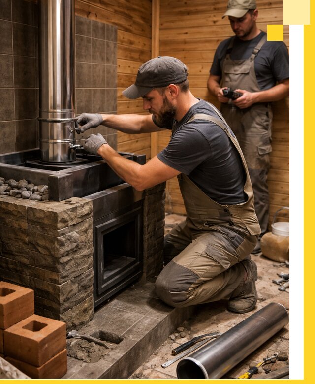 Изготовление и установка банных печей под ключ в Копейске