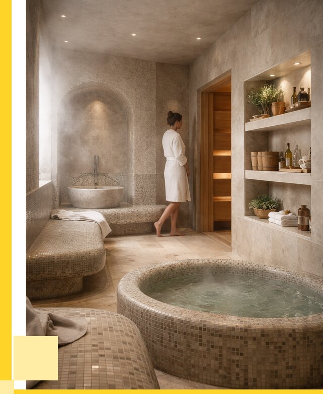 Строительство бани с хамамом в Копейске от 769725 р. | ЭриданКпс