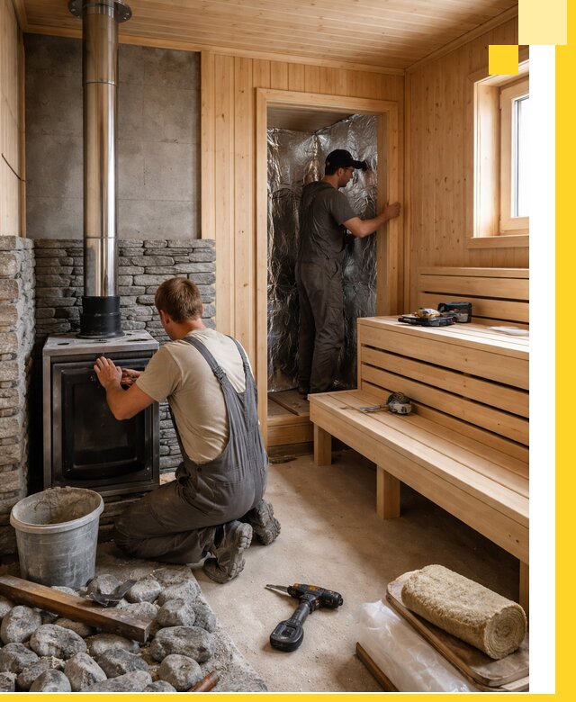 Строительство и изготовление бань под ключ в Копейске